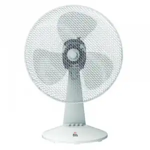 Fm Calefacción SB-140 Ventilador de Sobremesa 40W Blanco