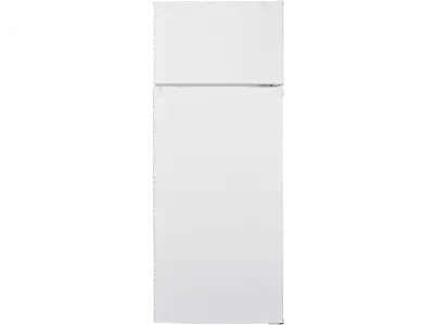 Frigorífico dos puertas - OK OFK 471 E W, PW58BM, 142.5 cm, 206 l, Pies ajustables, Blanco