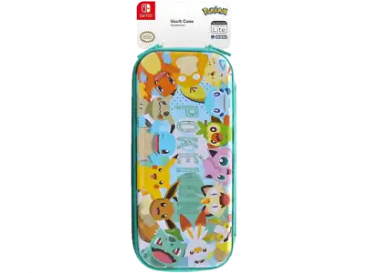 Funda - Hori Vault (Pikachu and Friends), Para Nintendo Switch o Lite, Pikachu