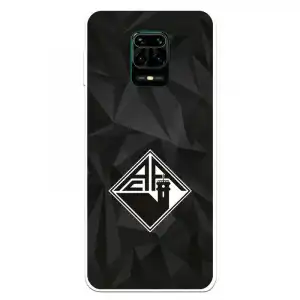 Funda Para Xiaomi Redmi Note 9s Del Académica De Coimbra Escudo Fondo Negro - Licencia Oficial Académica De Coimbra