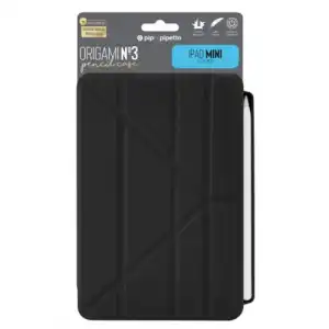 Funda Pipetto Origami Pencil Negro para iPad Mini 6