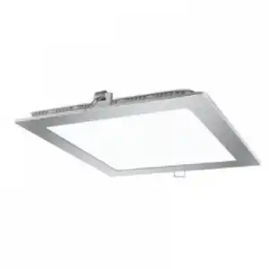 Iglux LS-102218-FS Downlight LED Empotrable Cuadrado 18W Plata Frío