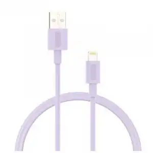 Nubbeh Elisium Cable USB-A a Lightning 1m 2A Lila