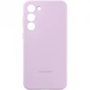 Samsung Silicone Case Funda de Silicona Lavanda para Galaxy S23 Plus