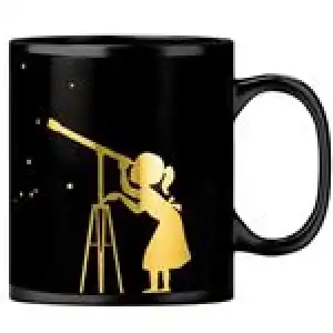 Taza Kikkerland Morph Mug Estrellas