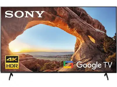 TV LED 55" - Sony 55X85J, 4K HDR, X1, Google (Smart TV), 120 Hz, HDMI 2.1, Dolby Atmos-Vision, IA, Negro