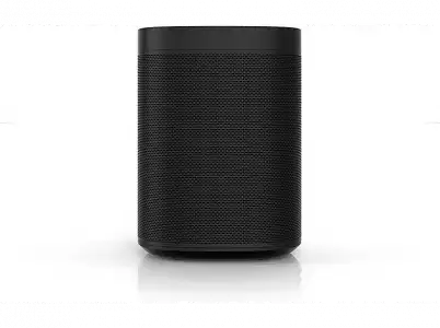 Altavoz - Sonos One, Wi-Fi, Asistente virtual, Alexa, Negro