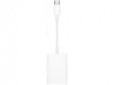 APPLE Lector de tarjetas SD a USB-C, Blanco