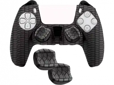 Funda + grips - FR TEC Racing Enhance Kit, Para Mando DualSense™ Wireless Controller de PS5, Negro