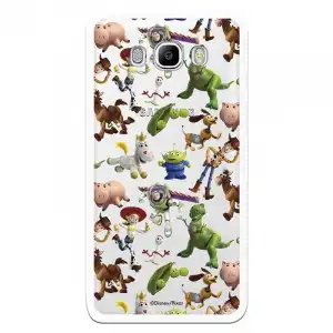 Funda Oficial Disney Toy Story Siluetas Transparente - Toy Story Para Samsung Galaxy J7 2016
