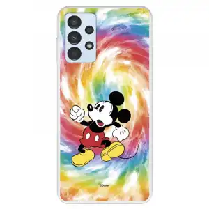 Funda Para Samsung Galaxy A13 4g Oficial De Disney Mickey Mickey Tye Die - Clásicos Disney
