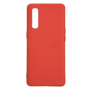 Funda Ultra Suave Roja Para Oppo Find X2 Neo