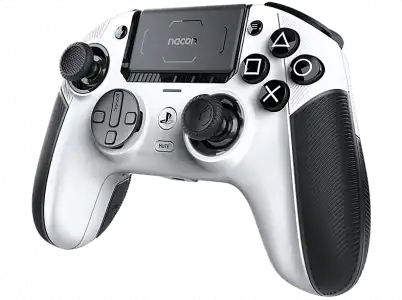 Mando - Nacon REVOLUTION 5 Pro, PS5, PS4 y PC, Inalámbrica alámbrico, Hasta 4 perfiles, Blanco