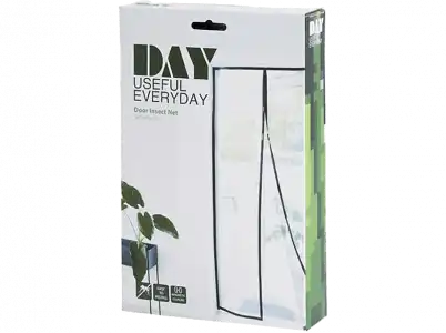 Mosquitera - CMP Paris 100x210 CM, Para puerta, 9 imanes, Negro