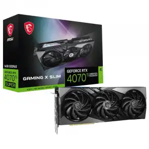 MSI GeForce RTX 4070 Ti SUPER GAMING X SLIM 16GB GDDR6X DLSS3