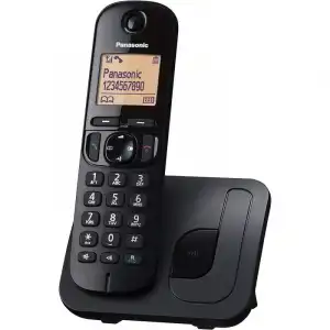 Panasonic KX-TGC210 Teléfono Fijo Inalámbrico Negro