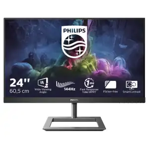 Philips - Monitor PC 60,5 Cm (24") 242E1GAJ/00 144Hz, Full HD, FreeSync Premium