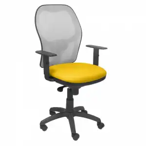 Piqueras y Crespo Jorquera Silla Malla Gris Asiento Bali Amarillo