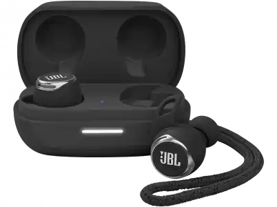 Auriculares True Wireless - JBL Reflect Flow Pro, Wireless, Cancelación ruido, 30h, Negro + Estuche carga