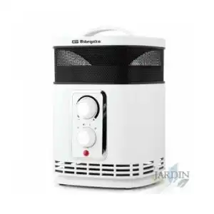 Calefactor Cerámico Cr6025 Orbegozo 360o, Emite Calor Hacia Todas Direcciones. Potencia Máxima: 1500w