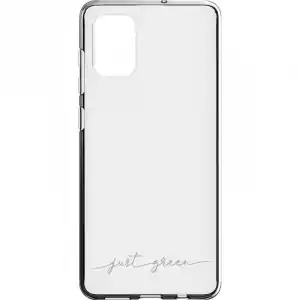 Just Green Carcasa Transparente Biodegradable para Samsung Galaxy A71