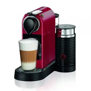 Krups Nespresso Citiz&Milk Cafetera de Cápsulas Roja