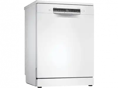 Lavavajillas - Bosch SMS4EMW06E, 14 servicios, 6 programas, 60 cm, Home Connect, RackMatic, Blanco