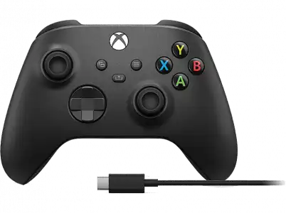 Mando - Microsoft Xbox One Controller Wireless 1V8-00002, Inalámbrico + Cable USB-C