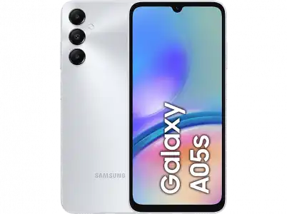 Móvil - Samsung Galaxy A05s, Silver, 64GB, 4GB RAM, 6.7", Qualcomm Snapdragon 680, 5000mAh, Android 14