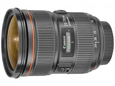 Objetivo - Canon EF 24-70mm f/2.8L II USM, Negro