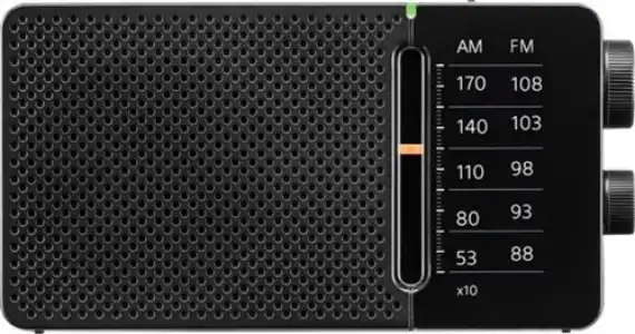 Radio portátil - Sangean SSR36B, FM/AM, LED, Sintonizador DSP, 520-1710 kHz, Altavoz incorporado, Negro