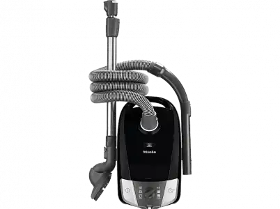 Aspirador con bolsa - Miele Compact C2 PARQUET XL, 890 W, 3.5 l, , Motor Power Efficiency, Negro