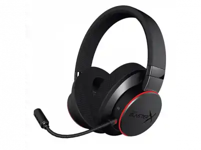 Auriculares gaming - Creative Sound Blaster X H6, De diadema, Con cable, Multiplataforma, Negro