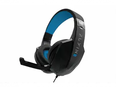 Auriculares gaming - Indeca New Fuyin 2.0, Diadema ajustable, Para PS4, PC, MAC, Xbox One, Switch, Negro