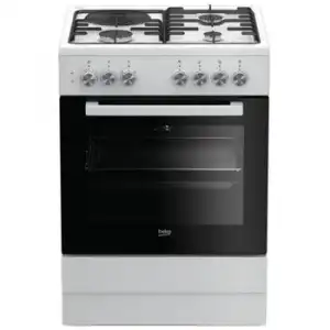 Beko Cocina Mixta 72l 4 Fuegos Blanca - Fse63120dwcs