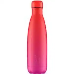 Botella termo Chilly's 500 ml Gradient Hot Pink