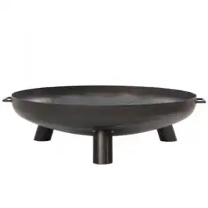 Chimenea De Cuenco Salo Acero 80 Cm Negra 81020 Redfire