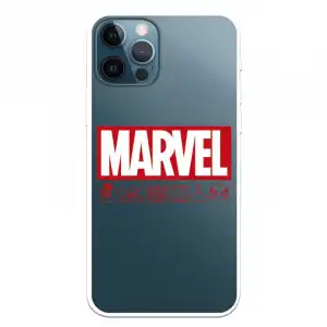 Funda Oficial de Marvel Logo Red para iPhone 12