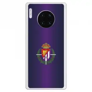 Funda Para Huawei Mate 30 Pro Del Valladolid Escudo Fondo Lila - Licencia Oficial Real Valladolid