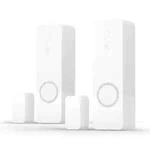 Philips - Pack de 2 Sensores de contacto de seguridad Philips Hue blanco.