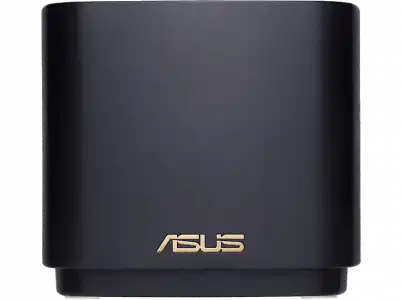 Router inalámbrico - ASUS 2 unidades ZenWifi AX Mini XD4, 1.201 Gbit/s, MU-MIMO, Gigabit Ethernet Tribanda (2,4 GHz/5 GHz), Negro