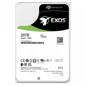 Seagate Exos X20 3.5" 20TB SATA3 SAS