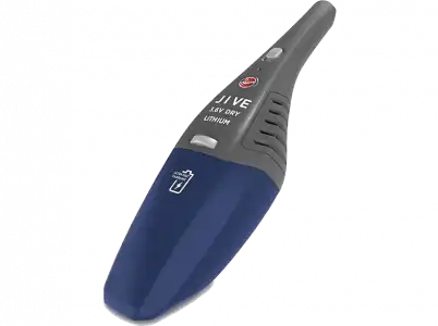 Aspirador de mano - Hoover Jive HJ36DLBA, Sólidos y Líquidos, Inalámbrico, Asa Ergonómica, Ligero, Depósito 0.3L , Azul