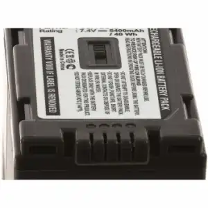 Batería Para Panasonic Modelo Cga-d54se/1h 5400mah, 7,4v, 5400mah/39,9wh, Li-ion, Recargable