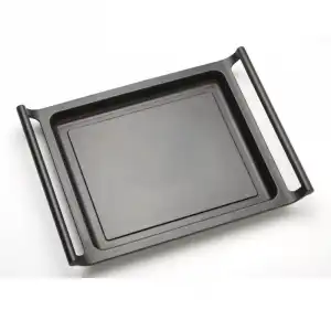 Bra Efficient - Parrilla Lisa 45 Cm Antiadherente. Apta Inducción Y Horno