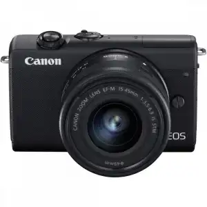 Canon EOS M200 24.1MP WiFi Negra + EF 15-45mm F3.5-6.3 IS STM