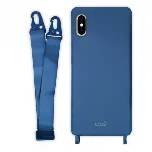 Cool Funda Colgante Azul para iPhone X/XS