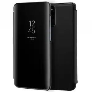 Cool Funda Flip Cover Clear View Negro para Samsung Galaxy S20 Ultra 5G G988