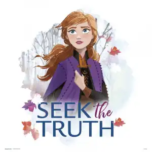 Erik Lámina Disney Frozen Seek The Truth 30x30cm