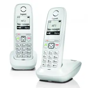 Gigaset AS405 Teléfono Dect Duo Blanco